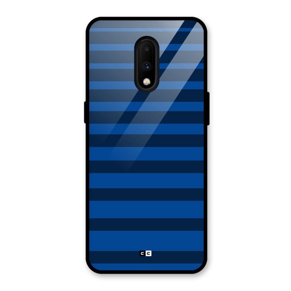 Chelsea Stripes Glass Back Case for OnePlus 7