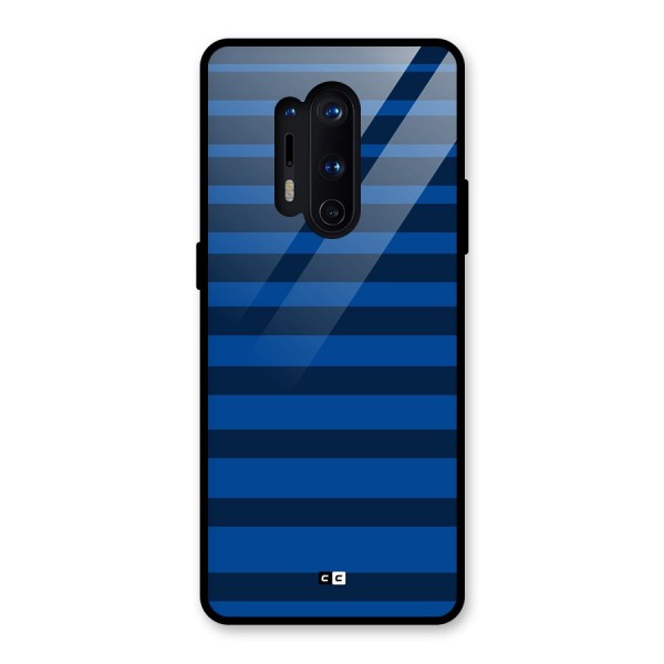 Chelsea Stripes Glass Back Case for OnePlus 8 Pro