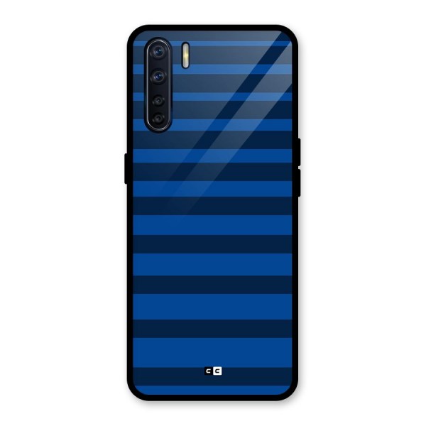 Chelsea Stripes Glass Back Case for Oppo F15