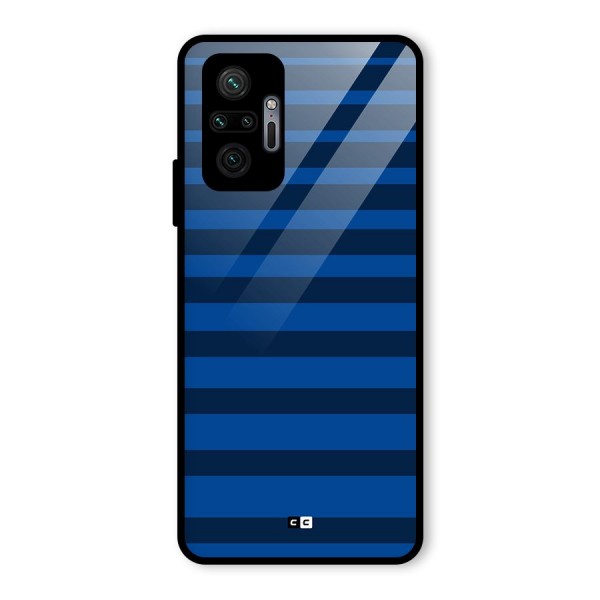 Chelsea Stripes Glass Back Case for Redmi Note 10 Pro Max