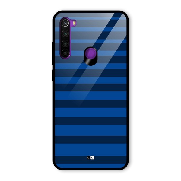 Chelsea Stripes Glass Back Case for Redmi Note 8