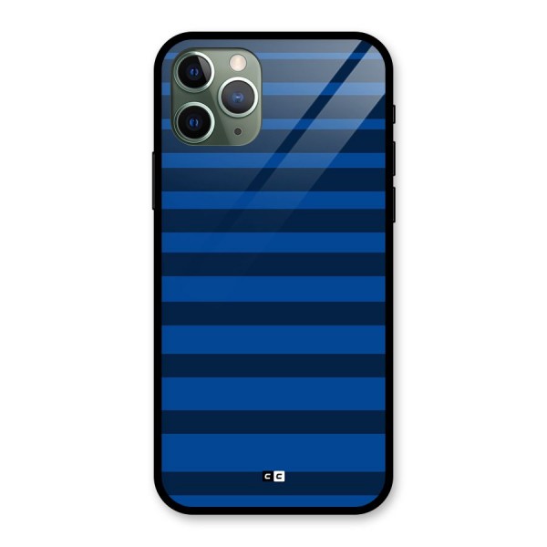 Chelsea Stripes Glass Back Case for iPhone 11 Pro