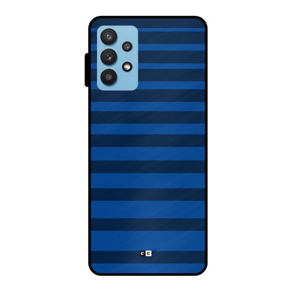 Chelsea Stripes Metal Back Case for Galaxy M32 5G