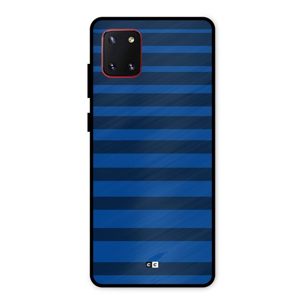 Chelsea Stripes Metal Back Case for Galaxy Note 10 Lite
