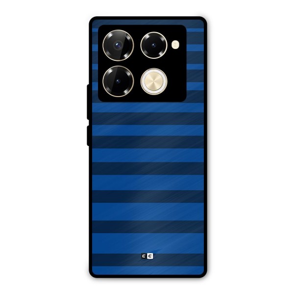 Chelsea Stripes Metal Back Case for Infinix Note 40 Pro Plus