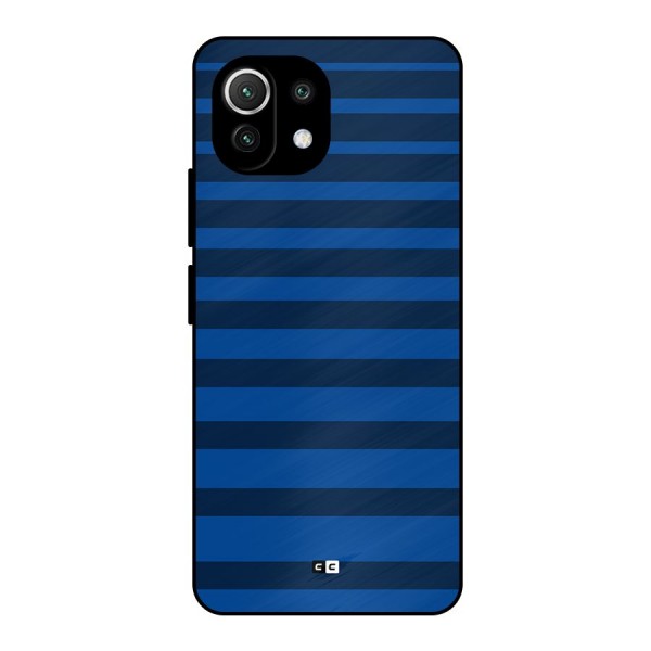Chelsea Stripes Metal Back Case for Mi 11 Lite