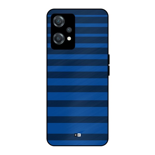 Chelsea Stripes Metal Back Case for OnePlus Nord CE 2 Lite 5G