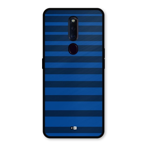 Chelsea Stripes Metal Back Case for Oppo F11 Pro