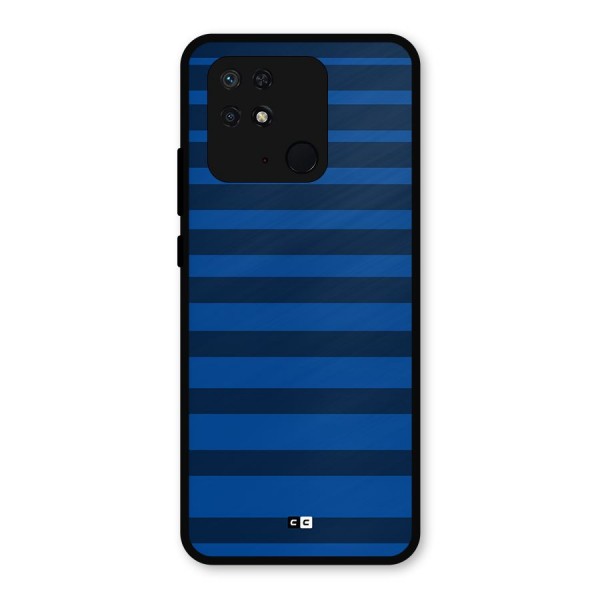 Chelsea Stripes Metal Back Case for Redmi 10 Power