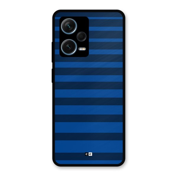 Chelsea Stripes Metal Back Case for Redmi Note 12 Pro Plus 5G