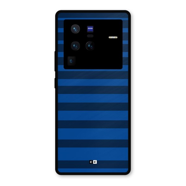 Chelsea Stripes Metal Back Case for Vivo X80 Pro