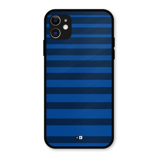 Chelsea Stripes Metal Back Case for iPhone 11