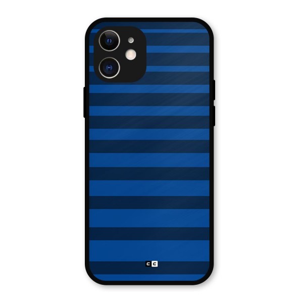 Chelsea Stripes Metal Back Case for iPhone 12