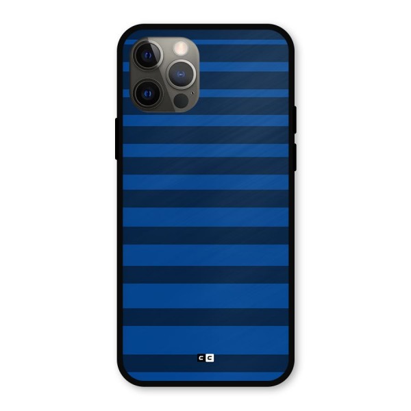 Chelsea Stripes Metal Back Case for iPhone 12 Pro