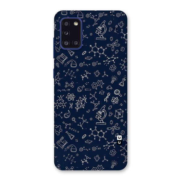 Chemistry Doodle Art Back Case for Galaxy A31
