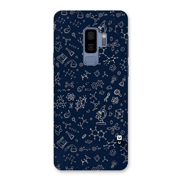 Chemistry Doodle Art Back Case for Galaxy S9 Plus