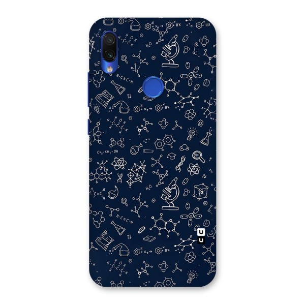 Chemistry Doodle Art Back Case for Redmi Note 7S