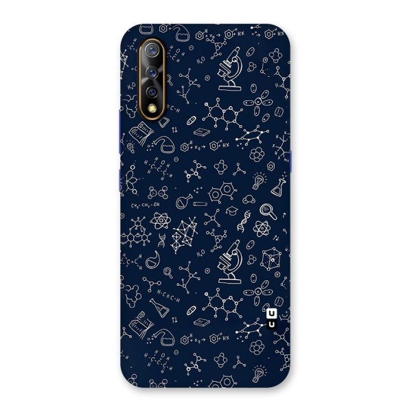 Chemistry Doodle Art Back Case for Vivo S1