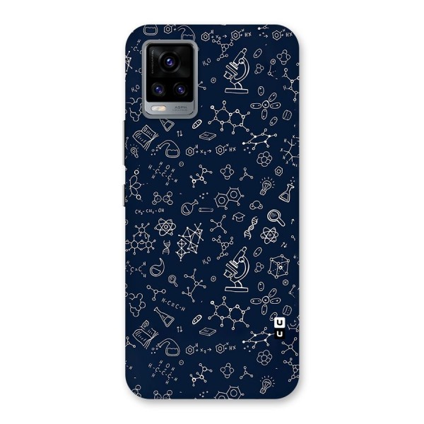 Chemistry Doodle Art Back Case for Vivo V20