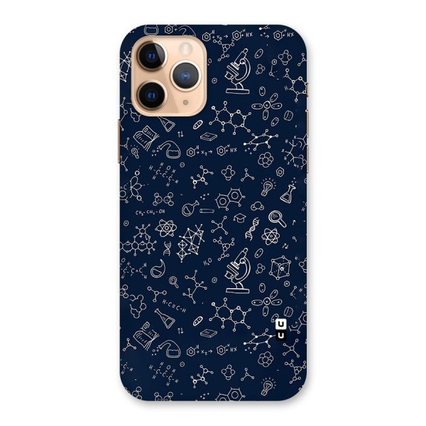 Chemistry Doodle Art Back Case for iPhone 11 Pro