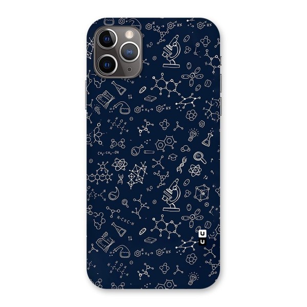 Chemistry Doodle Art Back Case for iPhone 11 Pro Max