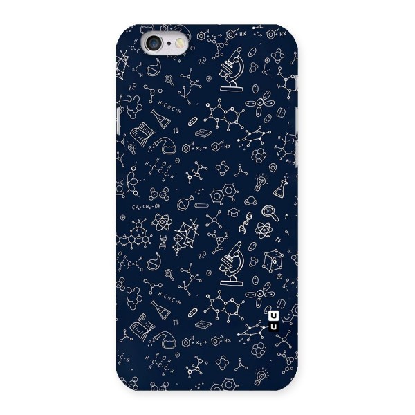 Chemistry Doodle Art Back Case for iPhone 6 6S