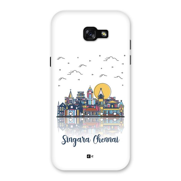 Chennai City Back Case for Galaxy A7 (2017)