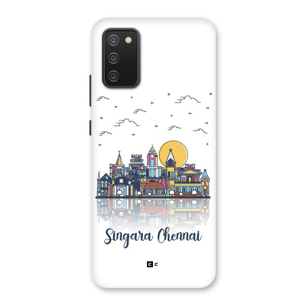 Chennai City Back Case for Galaxy M02s