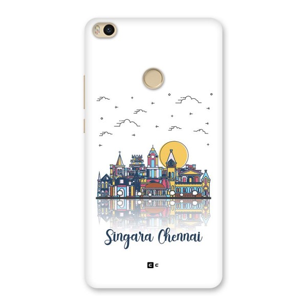 Chennai City Back Case for Mi Max 2