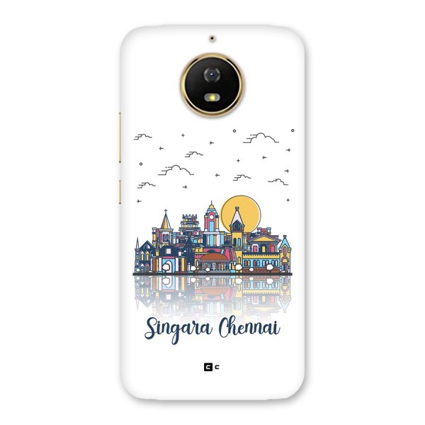 Chennai City Back Case for Moto G5s