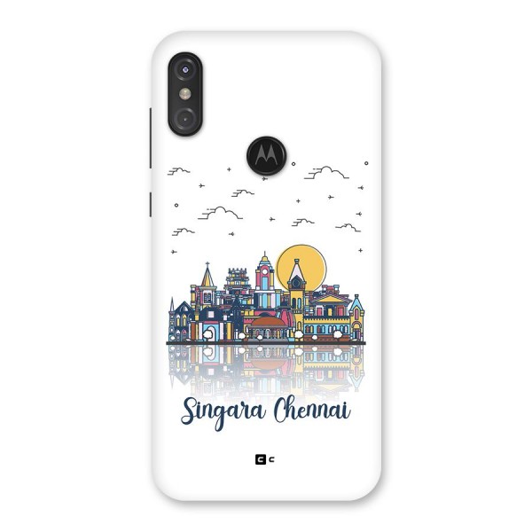 Chennai City Back Case for Motorola One Power