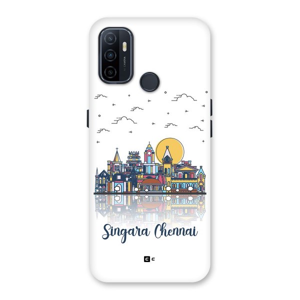Chennai City Back Case for Oppo A32
