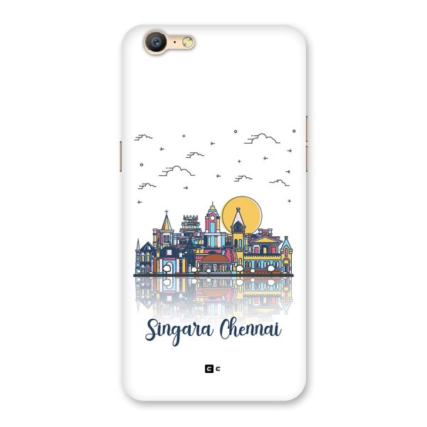 Chennai City Back Case for Oppo A39
