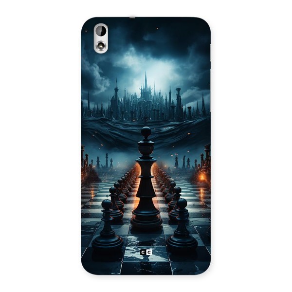 Chess World Back Case for Desire 816