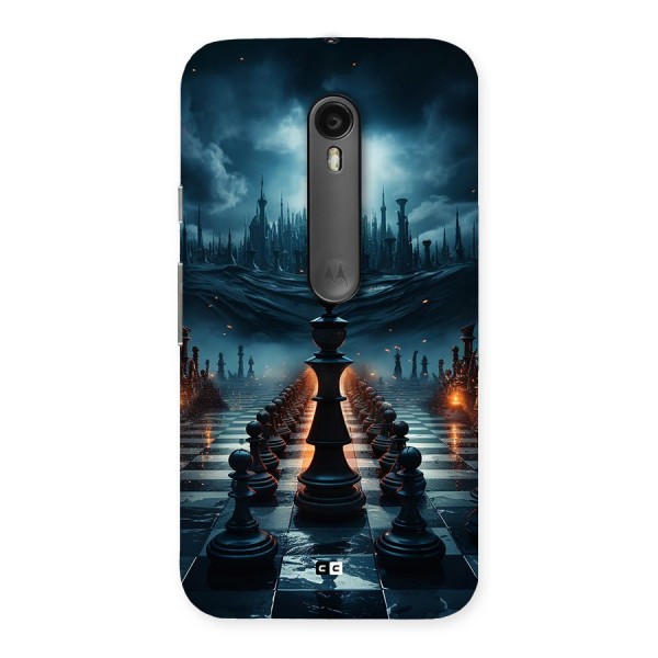 Chess World Back Case for Moto G Turbo