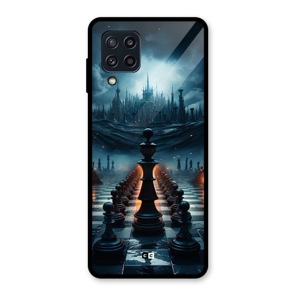 Chess World Glass Back Case for Galaxy M32