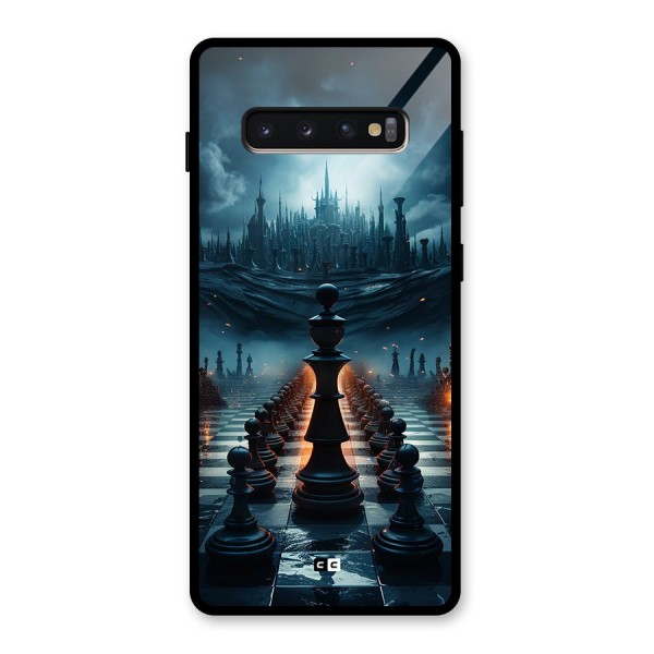 Chess World Glass Back Case for Galaxy S10 Plus