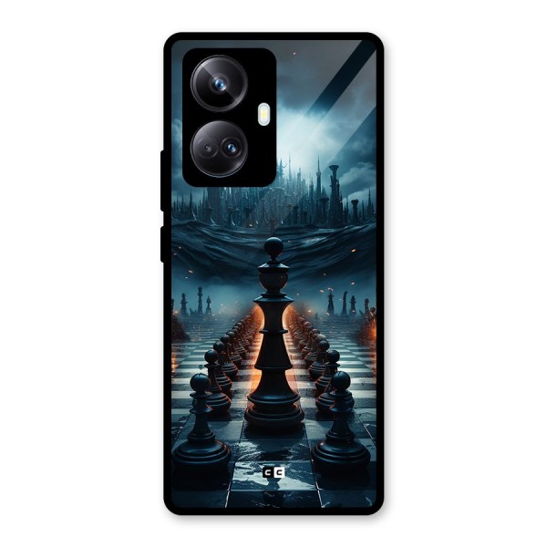 Chess World Glass Back Case for Realme 10 Pro Plus