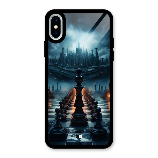 Chess World Glass Back Case for iPhone X