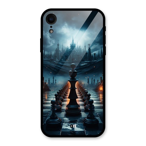 Chess World Glass Back Case for iPhone XR