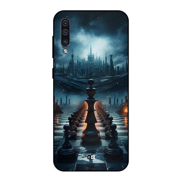 Chess World Metal Back Case for Galaxy A30s