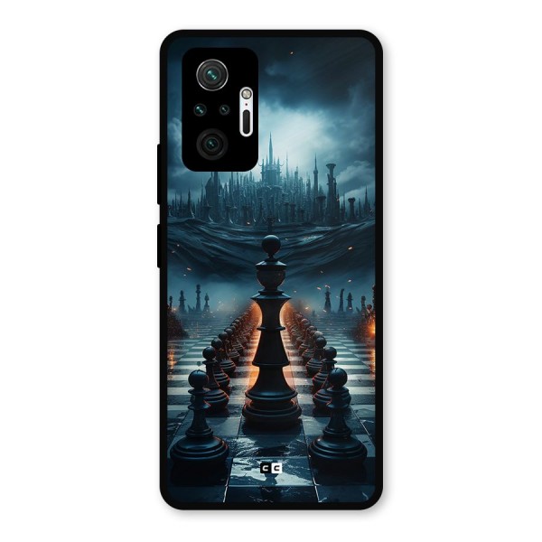 Chess World Metal Back Case for Redmi Note 10 Pro Max