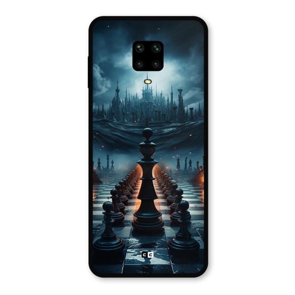 Chess World Metal Back Case for Redmi Note 9 Pro Max