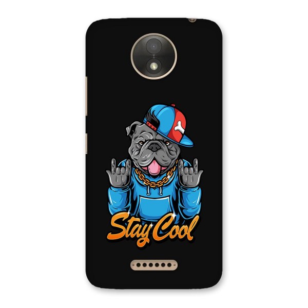 Chill Calm Cool Back Case for Moto C Plus