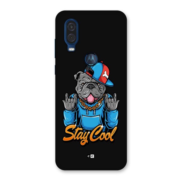 Chill Calm Cool Back Case for Motorola One Vision