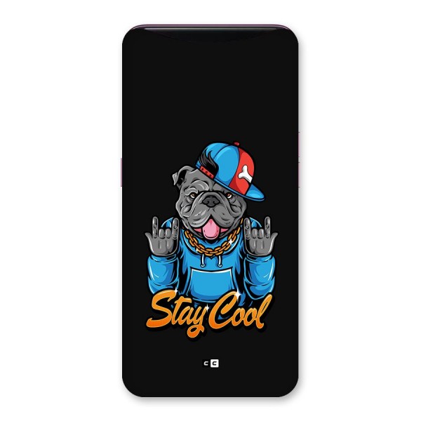 Chill Calm Cool Back Case for Oppo Find X