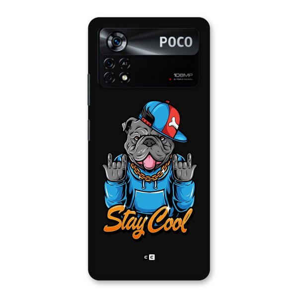 Chill Calm Cool Back Case for Poco X4 Pro 5G