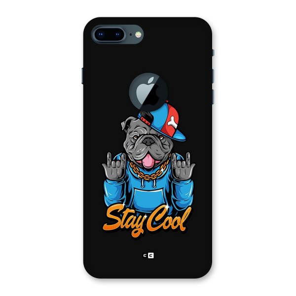 Chill Calm Cool Back Case for iPhone 7 Plus Logo Cut