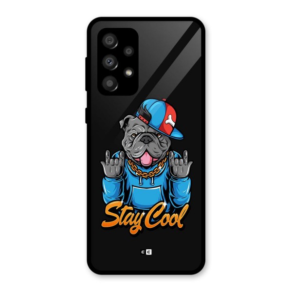 Chill Calm Cool Glass Back Case for Galaxy A32