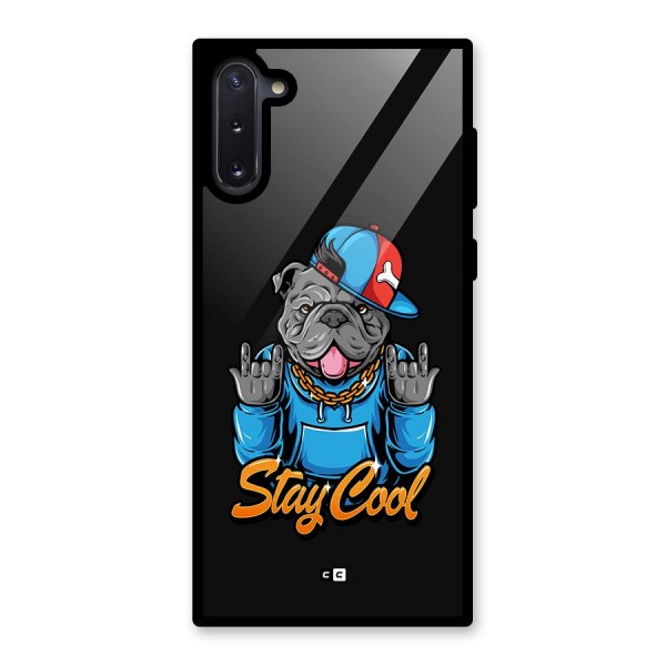 Chill Calm Cool Glass Back Case for Galaxy Note 10